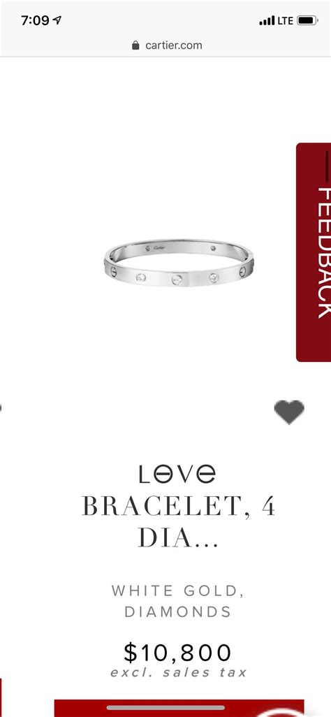 cartier love bracelet reps.